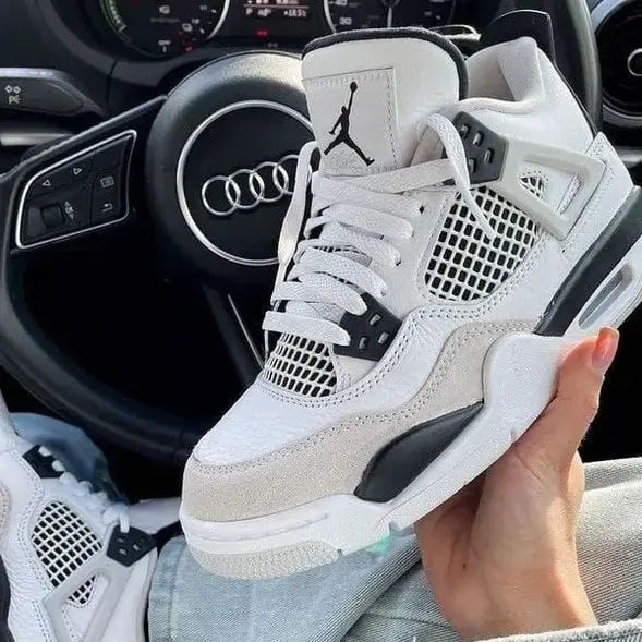 Jordan Retro 4 military black