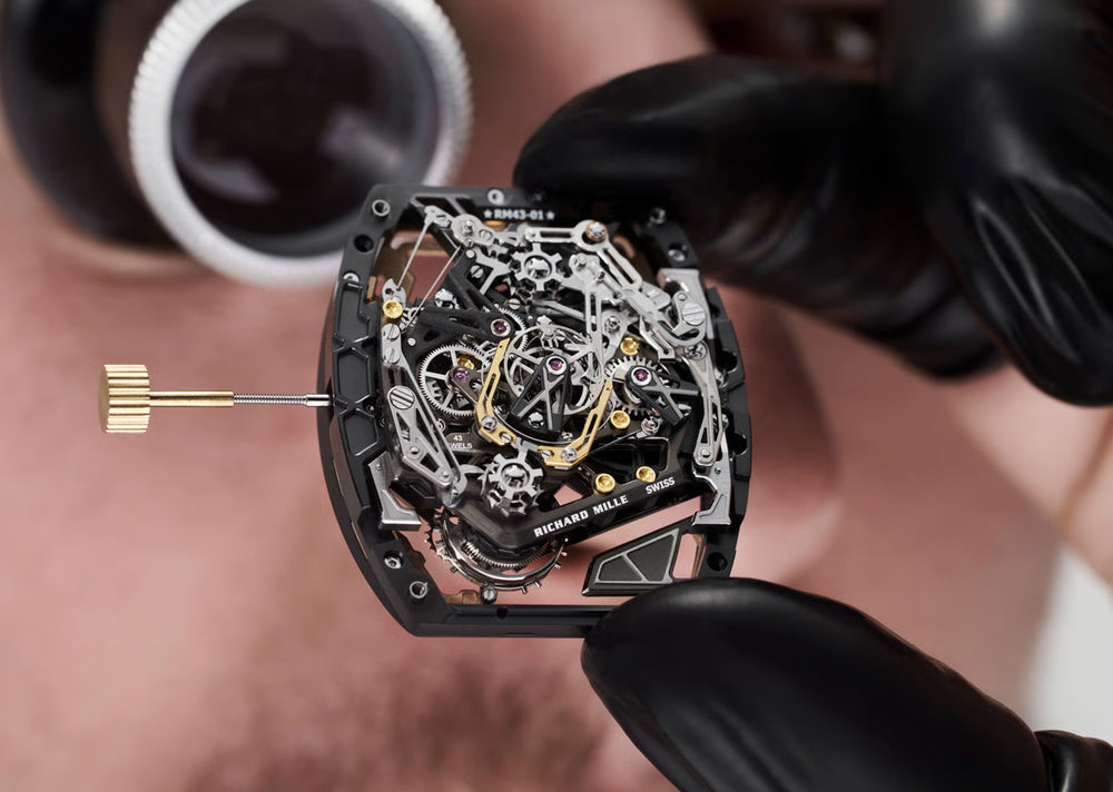 RM 43-01 Manual Winding Tourbillon Split-Seconds Chronograph Ferrari