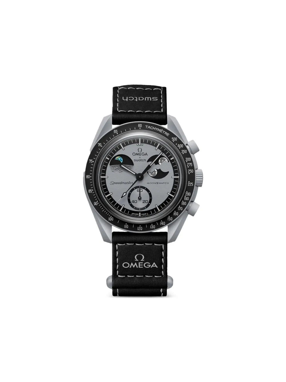 xSwatch Moonswatch Mission To Earthphase 42mm watch