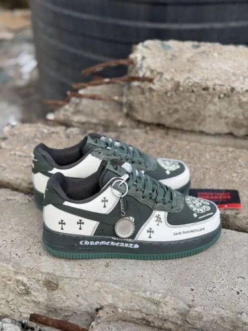 Nikee Air Force 1 Low Chrome Heart