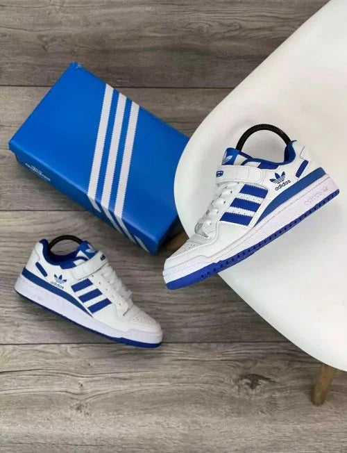 Adidass forum 84 low white Blue