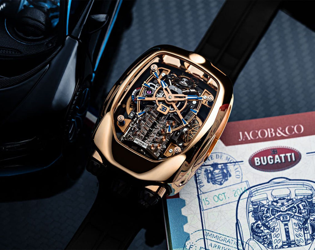 Bugatti Chiron Tourbillon Rose Gold