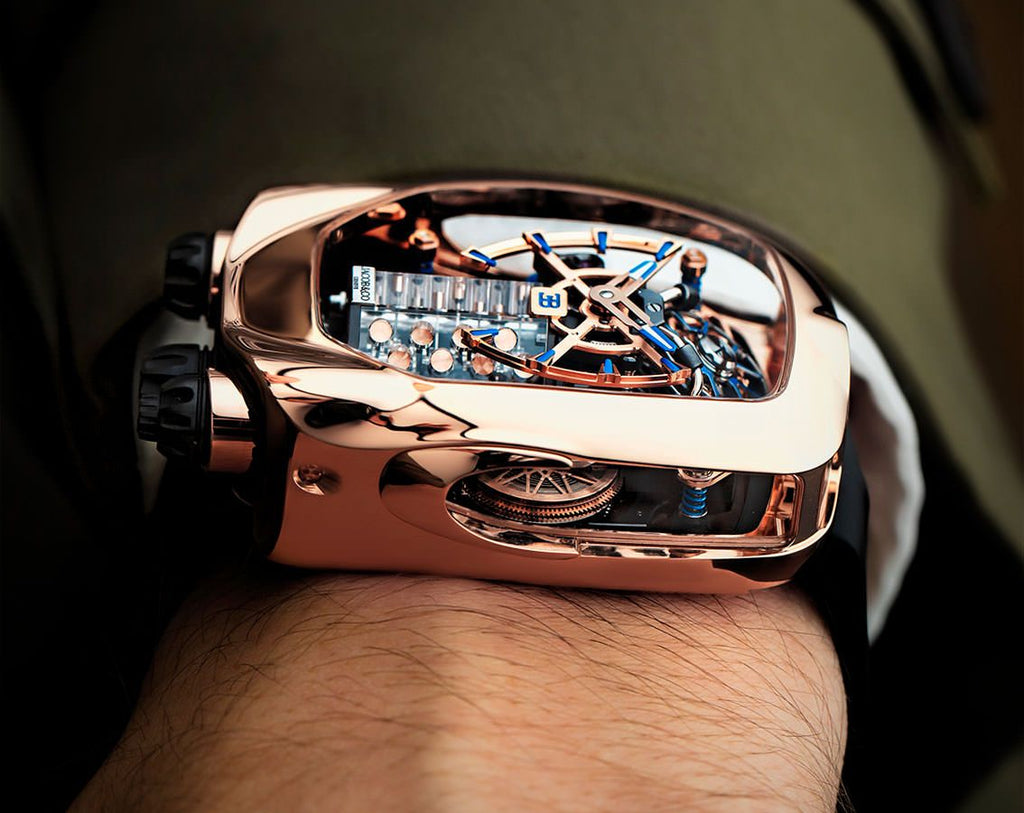 Bugatti Chiron Tourbillon Rose Gold
