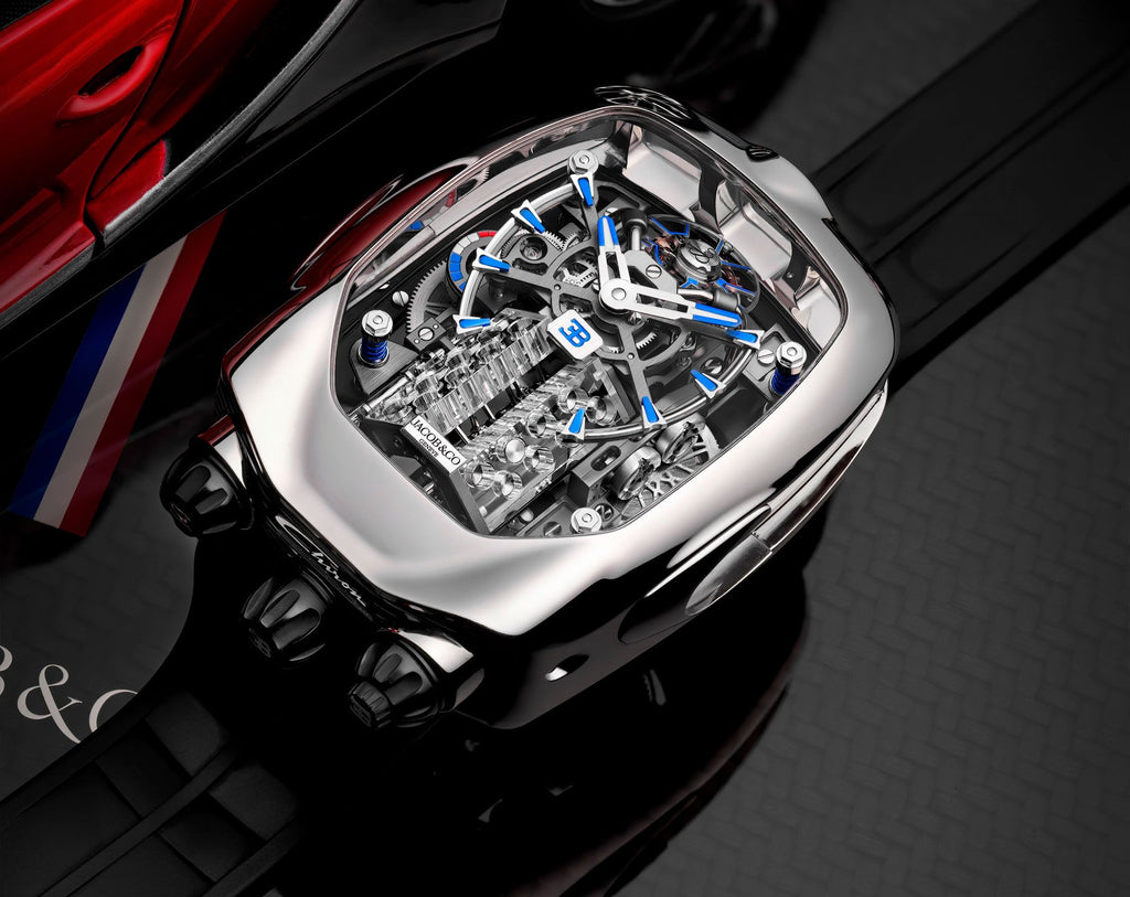 Bugatti Chiron Tourbillon White Gold