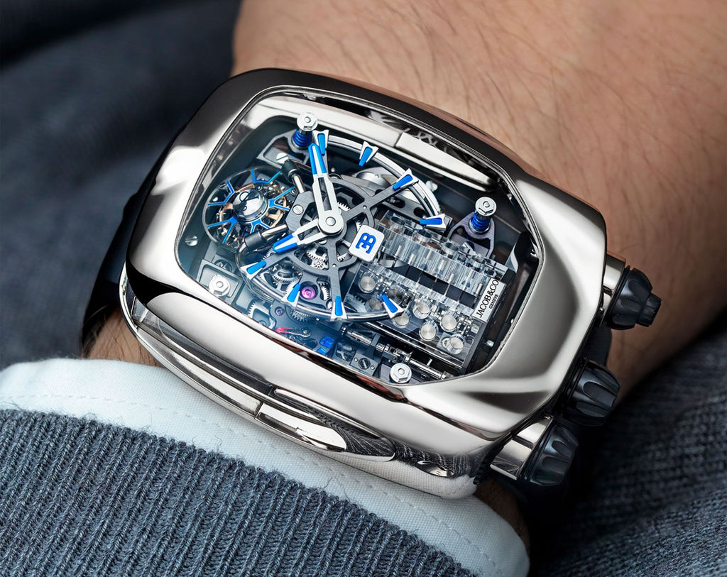 Bugatti Chiron Tourbillon White Gold