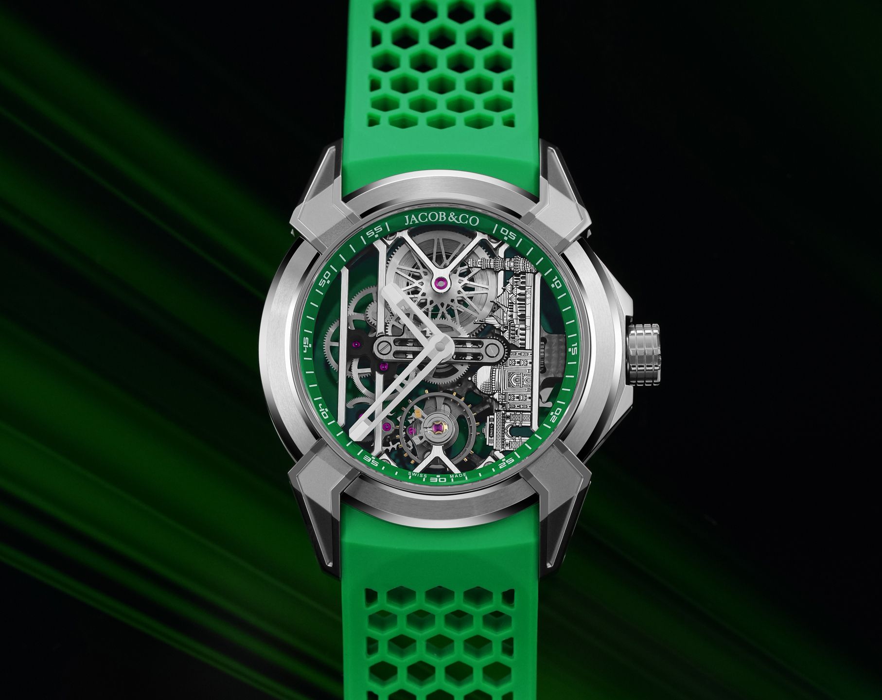 Epic X Titanium Green Neoralithe Inner Ring (Wonders of India Edition)