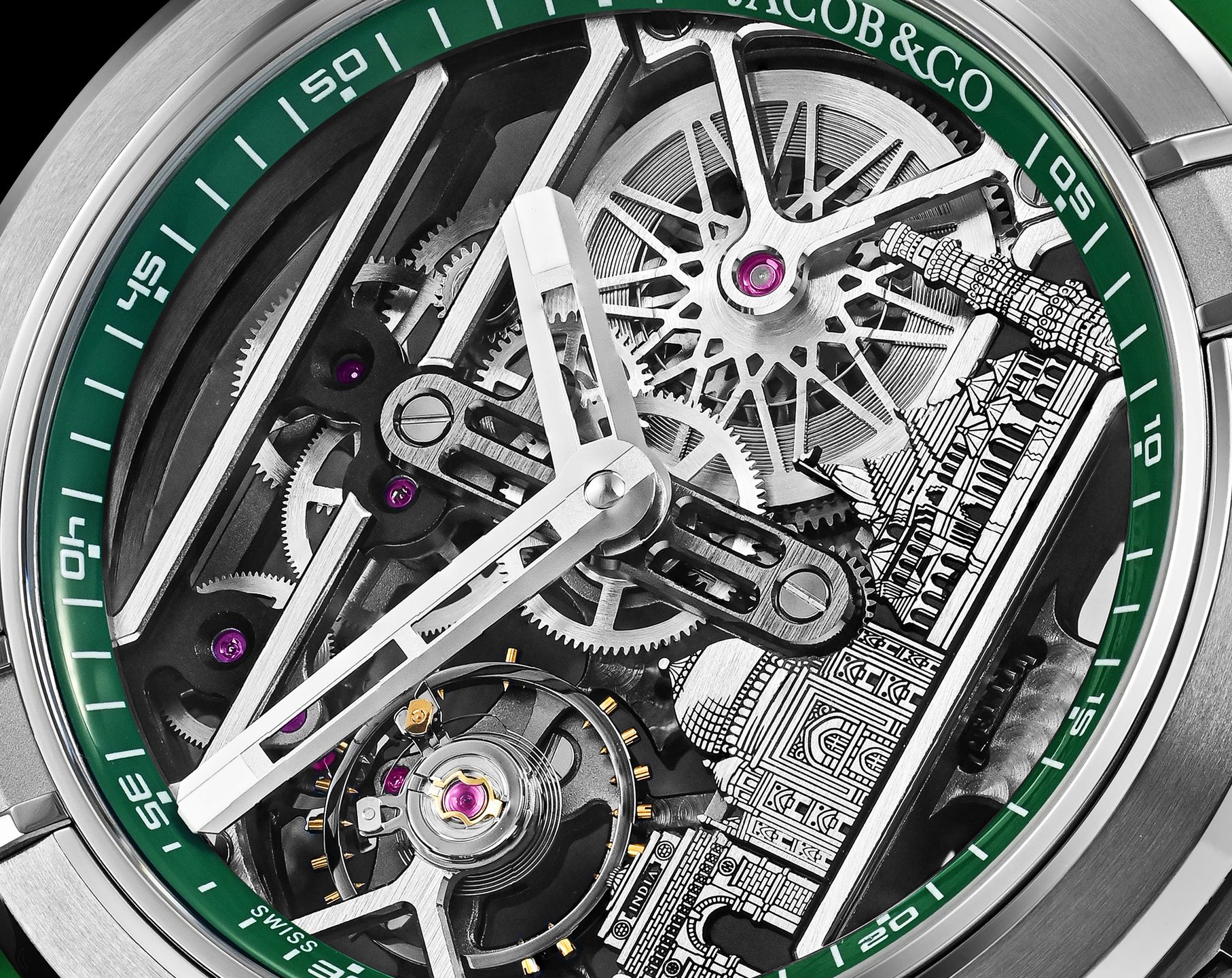 Epic X Titanium Green Neoralithe Inner Ring (Wonders of India Edition)