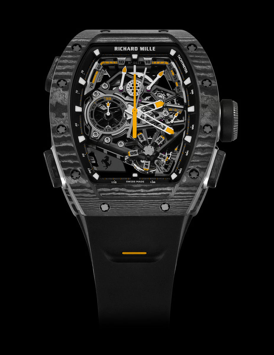 RM 43-01 Manual Winding Tourbillon Split-Seconds Chronograph Ferrari